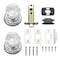 Sure-Loc Hardware Sure-Loc Hardware Turin Handleset, Zermatt Handleset Trim, Flat Black TN507-ZT FBL - alternate 3